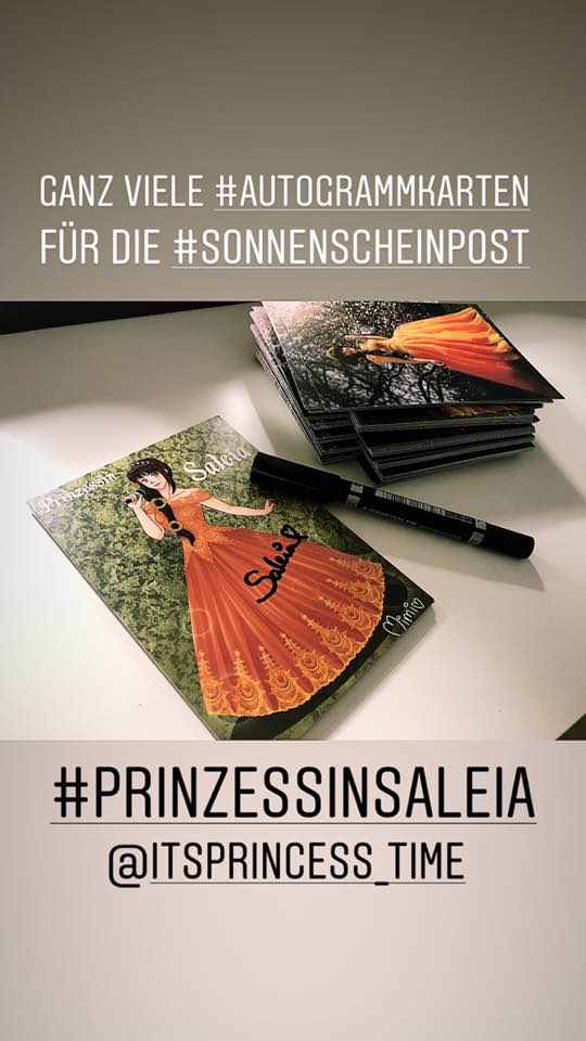 03.03.19 – Autogrammkarten für die Sonnenscheinpost