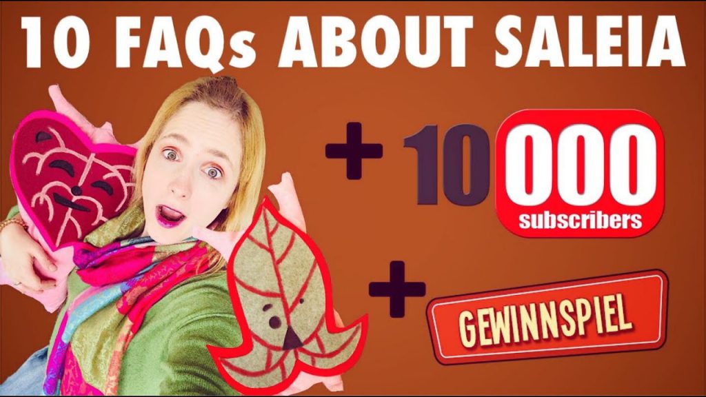 31.03.2020 – 10 FAQs about Saleia // 10.000 ABOS // Gewinnspiel